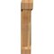 Ekena Millwork Traditional Slat Rough Sawn Bracket w/ Offset Brace, Western Red Cedar, 8"W x 36"D x 40"H BKT0806X36X40TRA06RWR - alternate 2